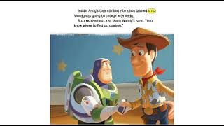 Toy Story 3 With Highlighted Words Read Along Cd Audio [upl. by Nihcas]