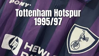 Unpacking the Classic Tottenham Hotspur 199597 Away Shirt with Teddy Sheringham Nameset ⚽dhgate [upl. by Winnifred]