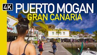 4K Puerto de Mogan 2024  Gran Canarias Most beautiful town cc [upl. by Nyer650]