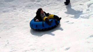 snow slider in Aomori Moya Hill [upl. by Stander495]