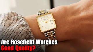 Are Rosefield Watches Good Quality [upl. by Anaira]