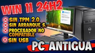 ✅Cómo instalar WINDOWS 11 24H2 SIN RESTRICCIONES 100 Todo LEGAL [upl. by Adialeda718]