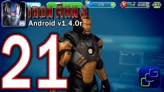 IRON MAN 3 The Official Game Android Walkthrough  Part 21 Special Offer Suit Mark 20  PYTHON [upl. by Fernald817]