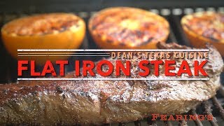 Deans Texas Cuisine Flat Iron Steak [upl. by Dnomyaw]