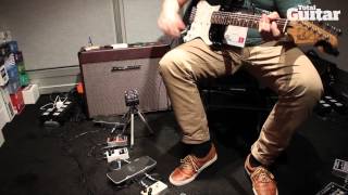 NAMM 2014 New ElectroHarmonix pedals TG252 [upl. by Erehpotsirhc]