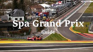 F1 Belgium Grand Prix Guide from Cologne Spa Francorchamps [upl. by Orravan]