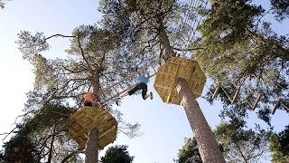 Grenzen überschreiten  ein Tag im Klettergarten am Brombachsee [upl. by Romo]