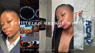 Unfiltered days in my life EP4  new beginnings church packages  South African YouTuber [upl. by Urbani]