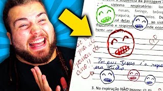 AS RESPOSTAS DE EXAMES MAIS ENGRAÇADAS 8 [upl. by Nagol484]