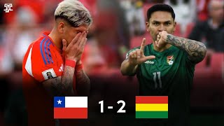 HISTORICO BOLIVIA GANA DE VISITANTE TRAS 30 AÑOS  CHILE 1 BOLIVIA 2  ELIMINATORIAS CONMEBOL 2026 [upl. by Krebs]