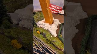 Getting MY Model Railway one step further on the Landscaping modelrailway modelrail [upl. by Kumar]