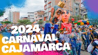 CARNAVAL 2024 DE CAJAMARCA🎭 Entrada del Carnaval cajamarquino [upl. by Coryden800]