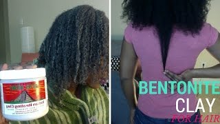 How to BENTONITE CLAY TREATMENT FOR HAIR GROWTH [upl. by Auhesoj]