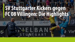 Kickers gegen FC 08 Villingen  die Highlights vom RegionalligaSpiel [upl. by Eelhsa]