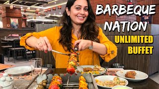 BARBEQUE NATION BUFFET in Mumbai w GolgappaGirl  Includes Buffet Tips amp Tricks [upl. by Nhepets]