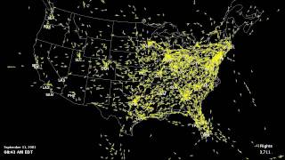 September 11 FAA Closure of US Airspace [upl. by Nereen]