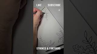 Lets Create Simple amp Easy Flower Outlines Together 2024 [upl. by Wallache184]