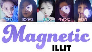 Magnetic  ILLIT 아일릿 【パート分け日本語字幕歌詞和訳カナルビ】 [upl. by Ewell]