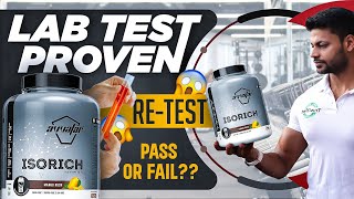 AVVATAR ISORICH WHEY PROTEIN LAB TEST REPORT  RETESTING  review fitness gym [upl. by Yerffeg]