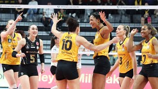 Vakifbank Vs Mulhouse  Volleyball European Champions League Women 2024 Live Updates [upl. by Pylle21]