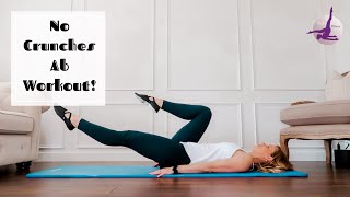 NO CRUNCHES AB WORKOUT  10 Minute Core Blast  Truly Pilates [upl. by Bette-Ann736]