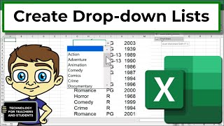 Create Dynamic Dropdown Lists in Excel [upl. by Eseuqcaj314]