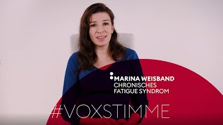 Marina Weisband – Chronisches Fatigue Syndrom  VOXSTIMME [upl. by Adiel]