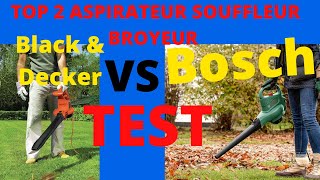 TOP 2  Meilleur Aspirateur Souffleur Broyeur de Feuilles 2022 PAS CHER [upl. by Annuahs]