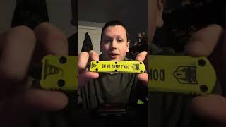 unboxing my cobratec otf automatic knife in the don’t tread on me color ￼￼ [upl. by Cave]