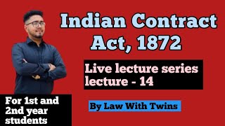 Lecture 14  Wagering agreement  section 30 of Indian contract act  by law with twins [upl. by Eioj]