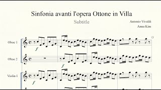 Vivaldi  Sinfonia from Ottone in Villa RV 729 [upl. by Ancelin]