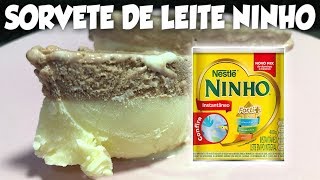 SORVETE DE LEITE NINHO NIDO [upl. by Atsed]