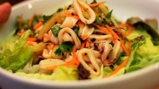 Best CALAMARI SALAD recipe Squid [upl. by Dammahum]