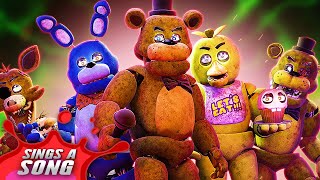 FNAF Animatronics Sing A Song FT Freddy Chica Foxy amp BonnieFive Nights At Freddys Movie Parody [upl. by Portingale]