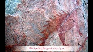 Lake Superior Agawa Indian Rock Pictographs Wawa Ontario [upl. by Nichols]