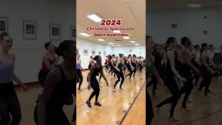 2024 Christmas Spectacular Open Auditions  The Radio City Rockettes [upl. by Velick]