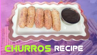 how to make at home churros recipe [upl. by Birck]