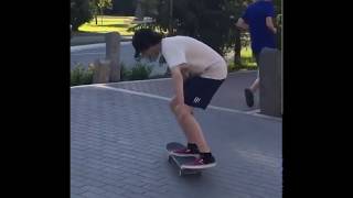 Finn Wolfhard skating [upl. by Assener]