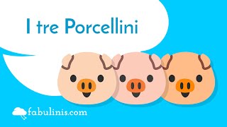 I tre porcellini 🐷🐷🐷 favole per bambini raccontate [upl. by Pantin]