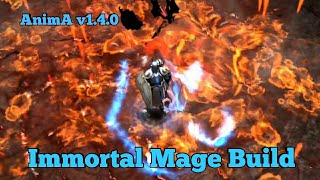 Immortal Mage Build  Infusion Trick AnimA ARPG [upl. by Eentroc]