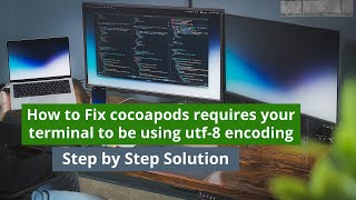 How to Fix cocoapods requires your terminal to be using utf8 encoding  Step by Step Solution [upl. by Ayamat]