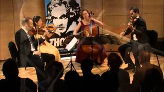 Beethoven String Quartet No 9 in C major Op 59 No 3  Jasper String Quartet Live [upl. by Rosenstein1]