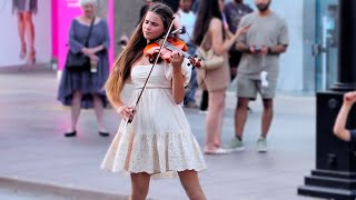 Cant Help Falling In Love Elvis Presley  Violin Karolina Protsenko  Promenade Santa Monica [upl. by Una740]