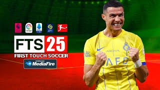 Download First Touch Soccer 2025 FTS 25 Mod ApkObbData [upl. by Nancey]