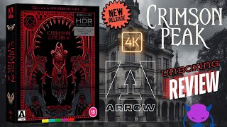 CRIMSON PEAK 2015 Limited Edition 4K Arrow Video Unboxing and Review [upl. by Margaretha786]