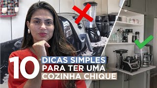 10 Melhores Dicas Para Ter Uma Cozinha Chique Sem Gastar Mais Por Isso • Larissa Reis Arquitetura [upl. by Gunzburg667]