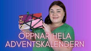 ÖPPNAR OPI ADVENTSKALENDER 2023 [upl. by Ainoek459]