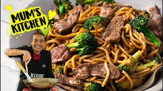 ​Easy Beef and Broccoli Noodles  Marions Kitchen [upl. by Yeniar]