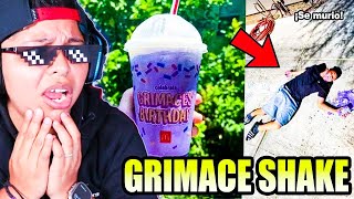 SI PRUEBAS ESTA BEBIDA MALDITA TE MUERES… 😰🔪  Grimace Shake  La Bebida de MC DONALDS  Pathofail [upl. by Adaj984]