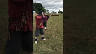 Firing a Civil War Matchlock Musket civilwarreenactment history englishcivilwar [upl. by Rezzani382]